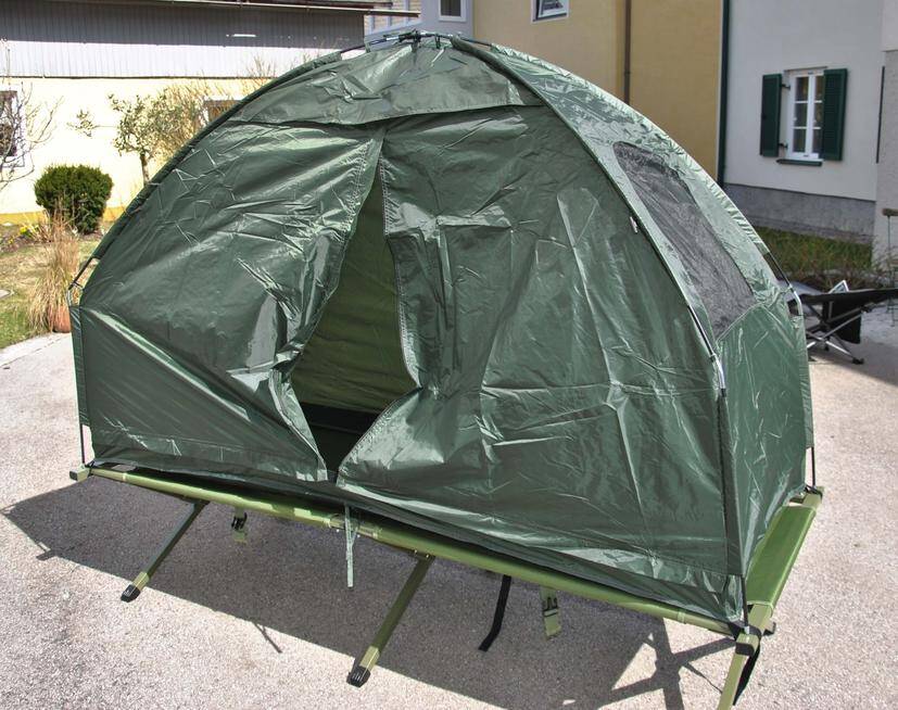 campingbett im set
